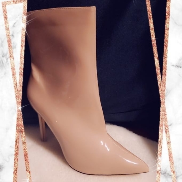 NUDE Patent Leather Booties - Picture 3 of 8